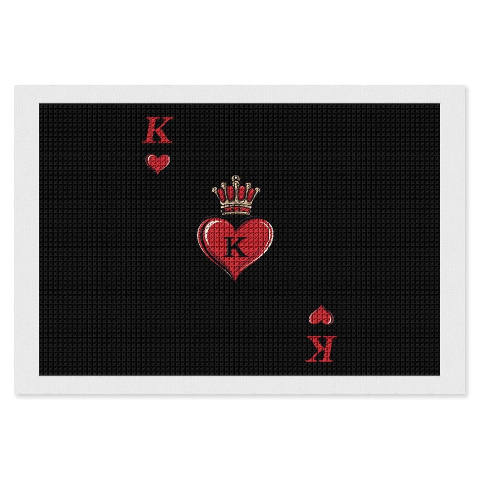 Amazon.com: King Hearts Card Diamond Painting Art Kits Square Full